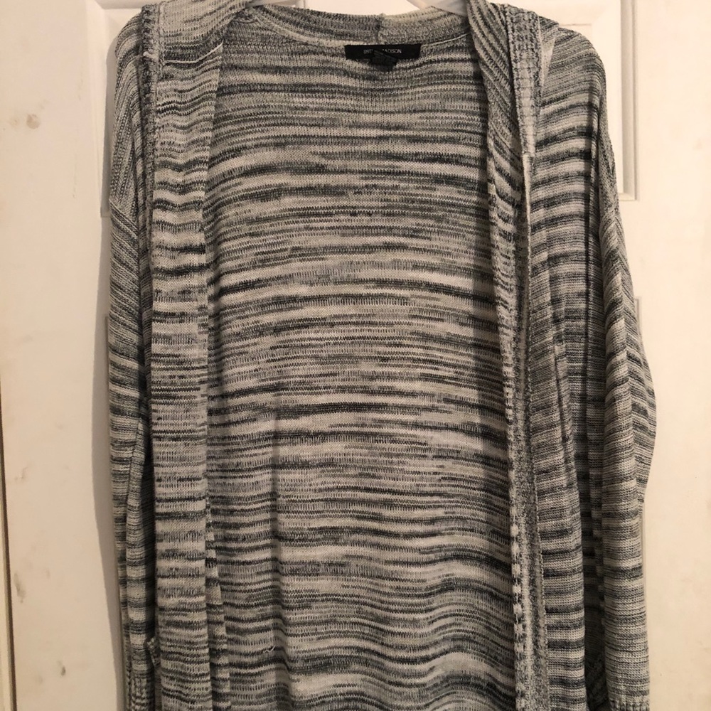 89’th and Madison striped cardigan